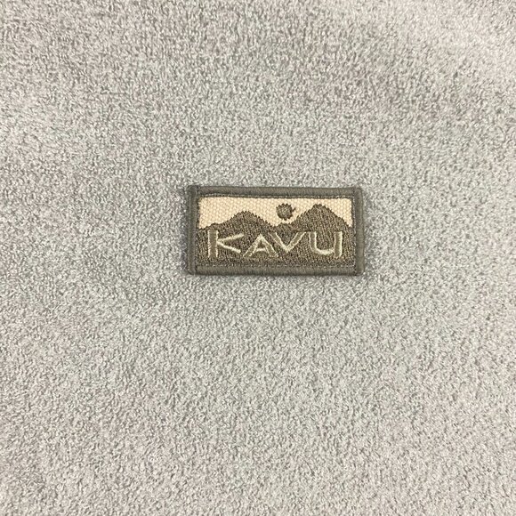 Kavu Fleece Pullover Men's XL 1/4 Zip 1/2 Zip Sweater - Picture 4 of 9